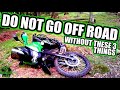 DONT Take Your KLR Off Road Until You See This!