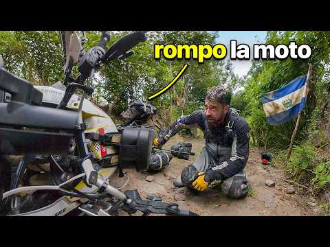 PELIGRA mi viaje por EL SALVADOR | Vuelta al Mundo en Moto | Ep 109