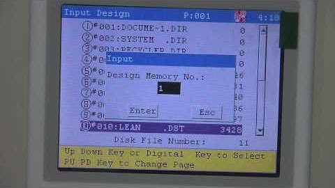 How to load the design on Ricoma Compact Model