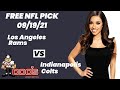 NFL Picks - Los Angeles Rams vs Indianapolis Colts Prediction, 9/19/2021 Week 2 NFL Best Bet Today