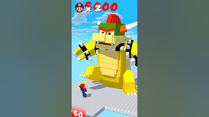 Power Run Challenge: Mario VS Bowser