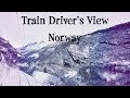 Train Driver's View: Winter Wonderland from Myrdal to Flam