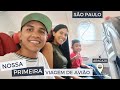 NOSSA PRIMEIRA VIAGEM DE AVIÃO🚀 Aeroporto + Chegada em Aracaju