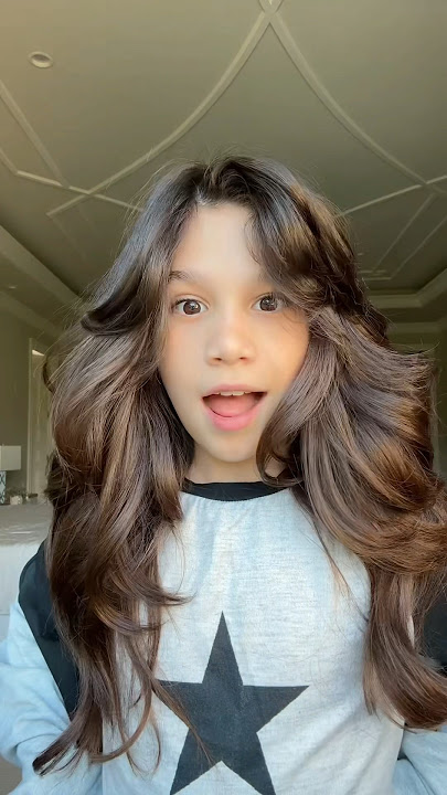 SOLAGE CUT HER HAIR