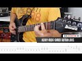 Heavy Rock Shred - Guitar Licks with TAB