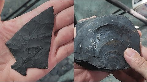 1873 - 12:1 Ratio - Perkiomen From Esopus Chert Challenge Flintknapping