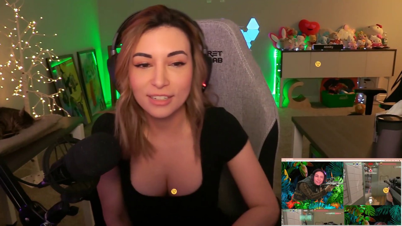 Alinity burps.