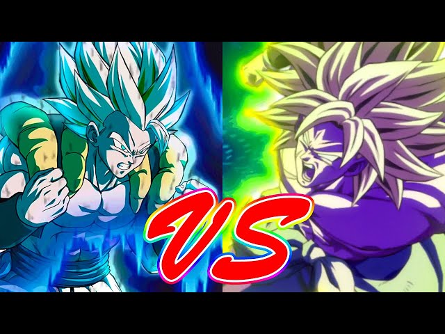 ブロリー：ＢＲ ドラゴンボールゴジータvsブロリー ゴジータvsブロリー 気晴らしにさらっと描きたかったのだけど