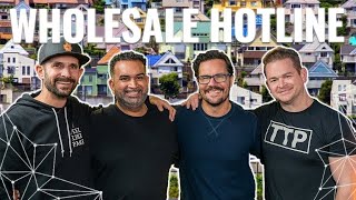 #229 Wholesaling Real Estate LIVE Q&A | Wholesale Hotline