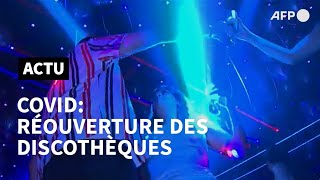 Covid: réouverture des discothèques après 16 mois de fermeture | AFP