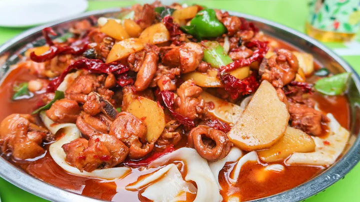 Halal Street Food Journey To Islamic China | Xinjiang HUGE CHICKEN PLATE on the Chinese Silk Road - DayDayNews