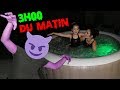 Ne jamais jouer dans le jacuzzi  3h00 du matin   3am avec gifi 