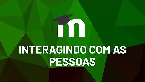Tutorial moodle 3.9 - Interagindo com as pessoas