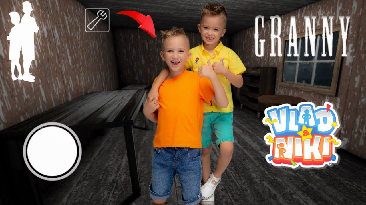 Playing As Vlad And Niki In Granny Horror Game Full Gameplay 