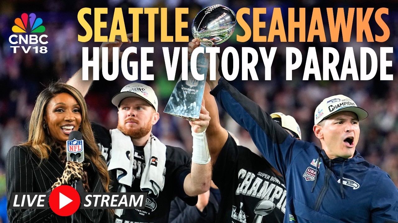 Super Bowl 2026 LIVE: Seattle Seahawks Big Victory Parade | Super Bowl Champions | Patriots | N18G