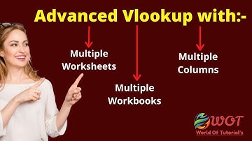 Vlookup for Multiple Sheets | Vlookup for multiple Workbooks | Vlookup for Multiple Coulmns in Excel