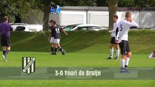 Goals Dubbeldam JO19-1 - RCD JO19-1