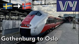 Sweden to Norway onboard Norwegian's flagship train