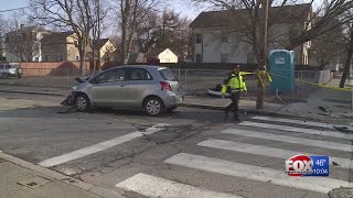 Providence police officer involved in rollover crash