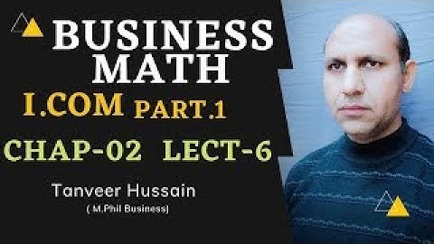 Business Mathematics Chapter 2 I.Com Part-1| Percentage |  #Business_Math #BusinessMath #Dash_Campus