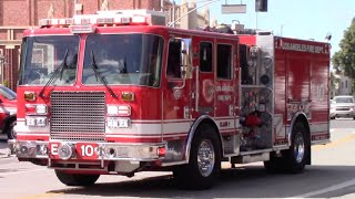 LAFD Old Engine 10 Responding