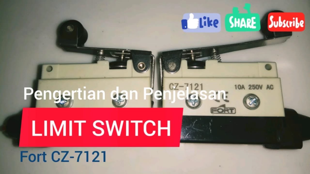 Limit Switch Pengertian Fungsi Dan Cara Merangkai Youtube