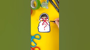 Try to Solve Amazing Paper Craft Puzzle with Humanized Doll by Squid Game #squidgame #puzzle #diy