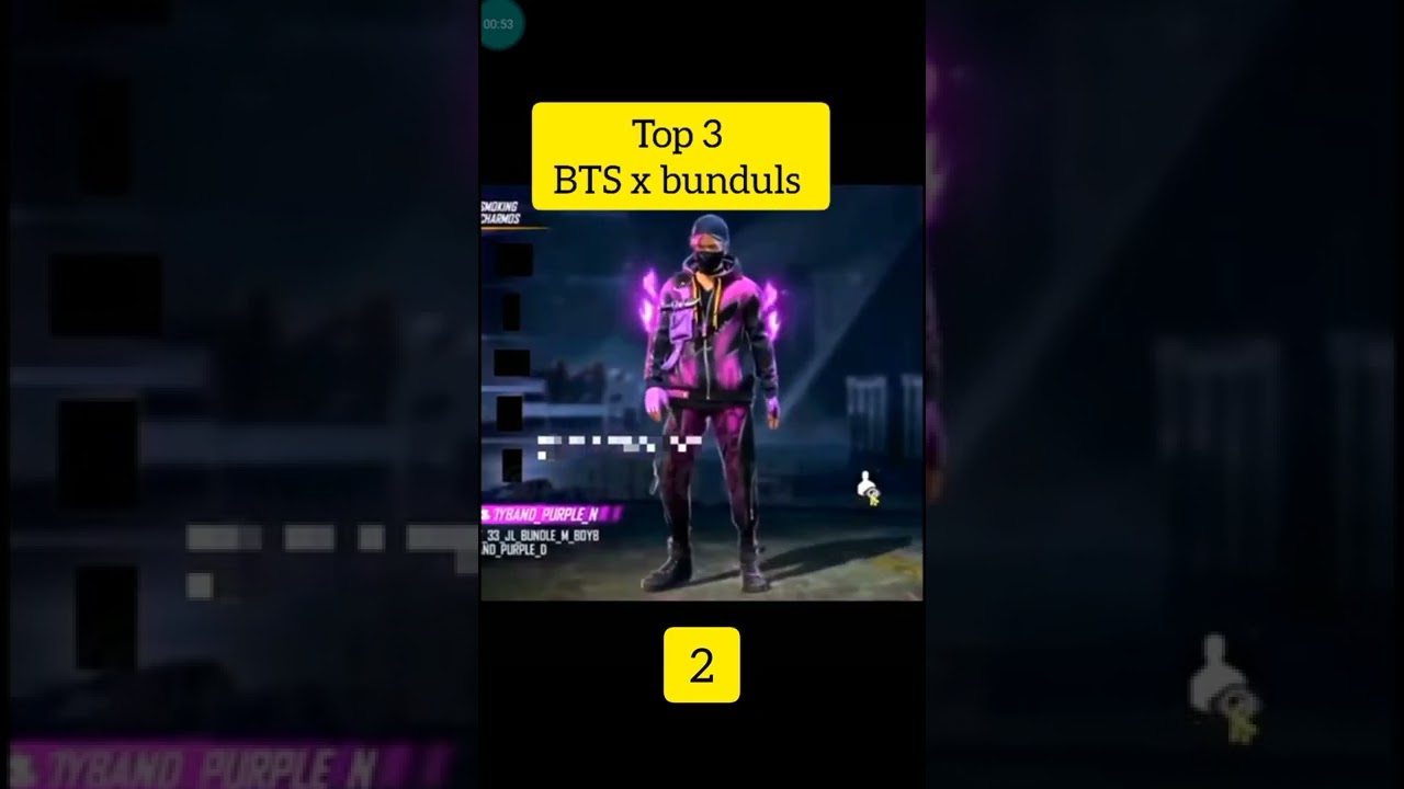 Free Fire X BTS✨ Bundles And Designers💜 | BTS Jungkook and Other Members' Bundles😱 |