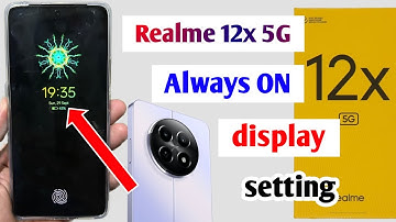 Realme 12x 5G always on display | realme 12x 5g always on display setting kaise kare
