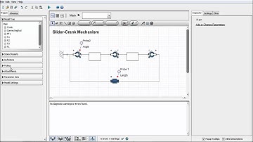 MapleSim Tutorial: The MapleSim Workspace