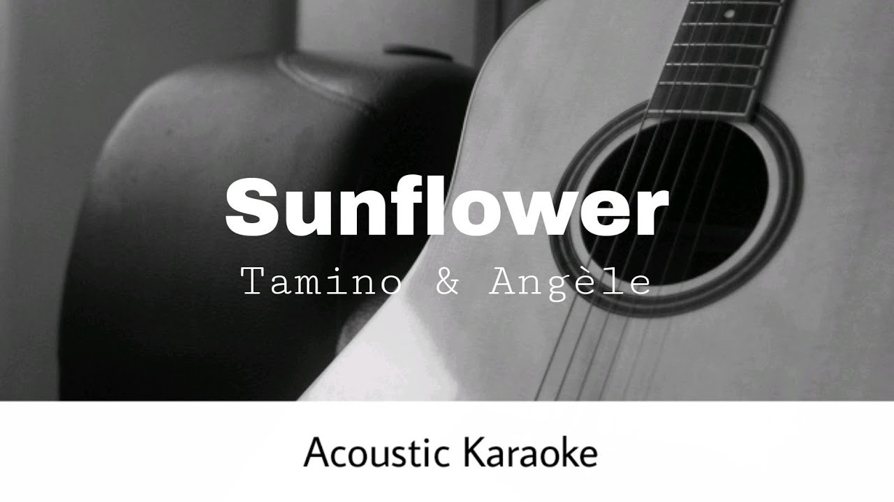Tamino & Angèle Sunflower (Acoustic Karaoke) YouTube