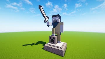 How to Build a Herobrine Statue in Minecraft 1.21 - Minecraft Herobrine Statue Tutorial 1.21