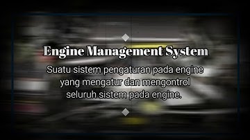 Engine Management System (EMS)_Part 1 #EMS #EFI