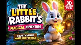 The Little Rabbit's Magical Adventure | 3D Animated Moral Story for Kids#shorts #shortsvideo #kids