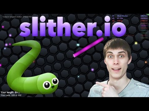 ЧЕРВЯЧНЫЙ AGARIO! - Slither.io