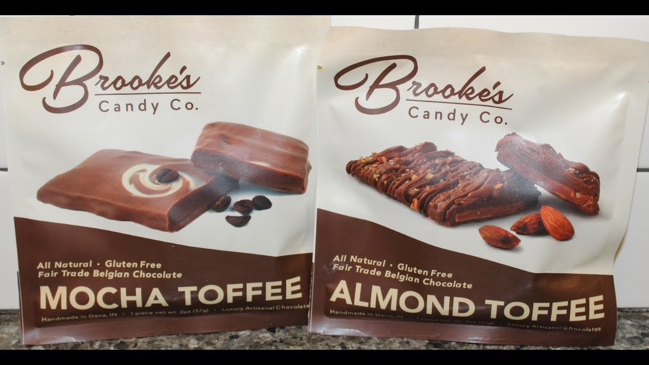 Brooke’s Candy Co. Mocha Toffee and Almond Toffee Review