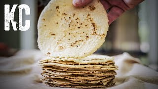 HOW TO MAKE CORN TORTILLAS FROM SCRATCH