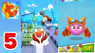 Red Ball Super Run | Gameplay Walkthrough Part 5 | New Episode