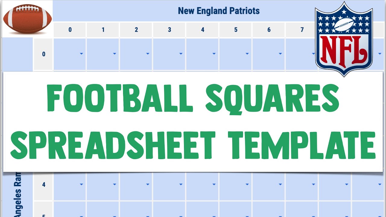 football pool template excel