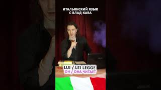 Глагол leggere - читать | спряжение итальянских глаголов | итальянский язык