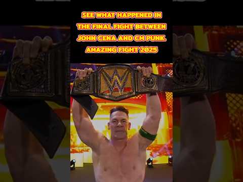 'John Cena’s Final