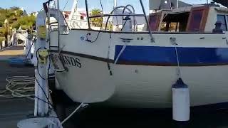Gulf 32 pilothouse for sale by Rifkin Yachts SOLD!