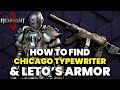 Remnant 2: How to Find Secret Chicago Typewriter and Leto&#39;s Armor!