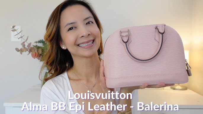 Louis Vuitton Alma BB Fuchsia Epi Leather Bag Review Reveal 