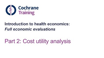 Cost utility analysis