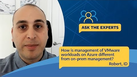 VMware workloads on Azure