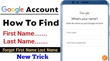 Gmail Id Ka First Name Last Name Kaise Pata Kare||How To Find Gmail Account First Name And Last Name