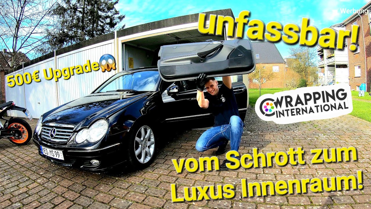 Heftiges Innenraum Upgrade für die C-Klasse! Wrapping