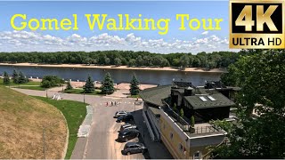 Gomel Walking Tour 4K - Sozh Riverfront and Orthodox Diocese Architecture GoPro 📹