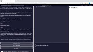 Famous Basic HTML and HTML5 (1/28) | Introduction to Basic HTML and HTML5 | freeCodeCamp Profile